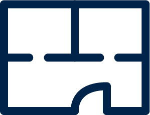 Captured floor plan for the Sylvester House